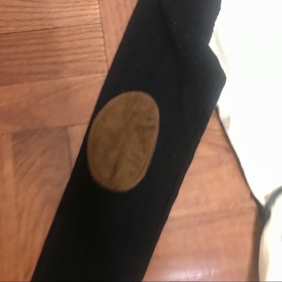 Black & Cream long sleeve sweater dress by Poof - Picture 4 of 5